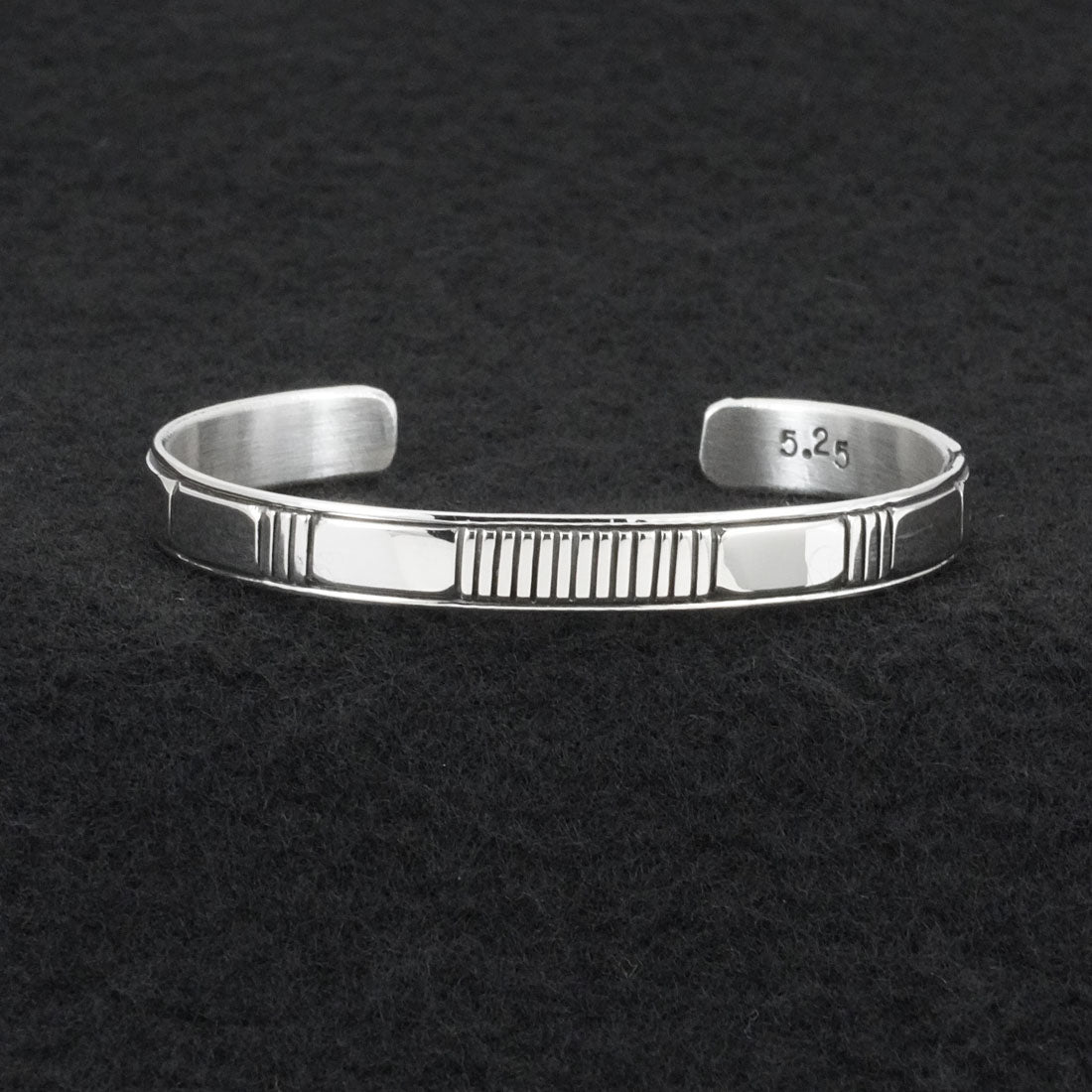 Jonathan Nez Sterling Silver Bracelet