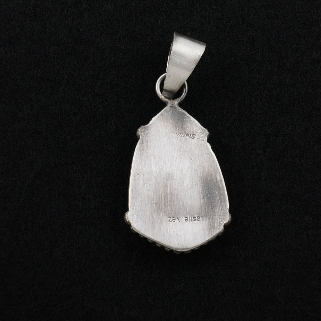 Leslie Nez Turquoise & Sterling Silver Pendant