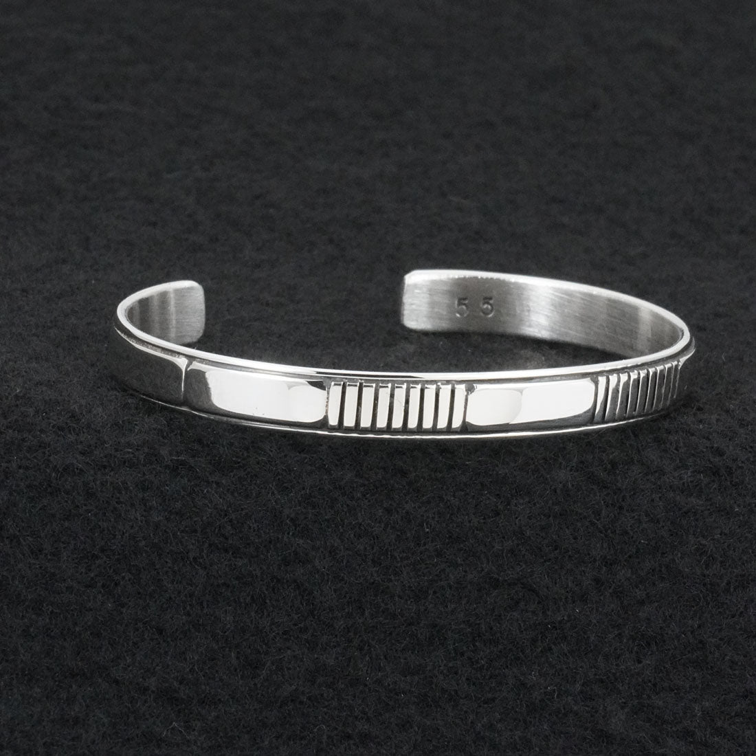 Jonathan Nez Sterling Silver Bracelet