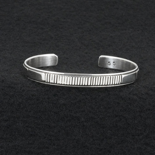 Jonathan Nez Sterling Silver Bracelet