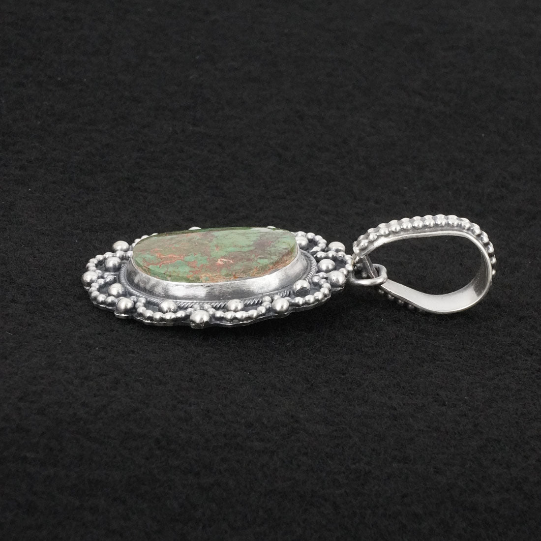 Darrin Livingston Turquoise & Sterling Silver Pendant