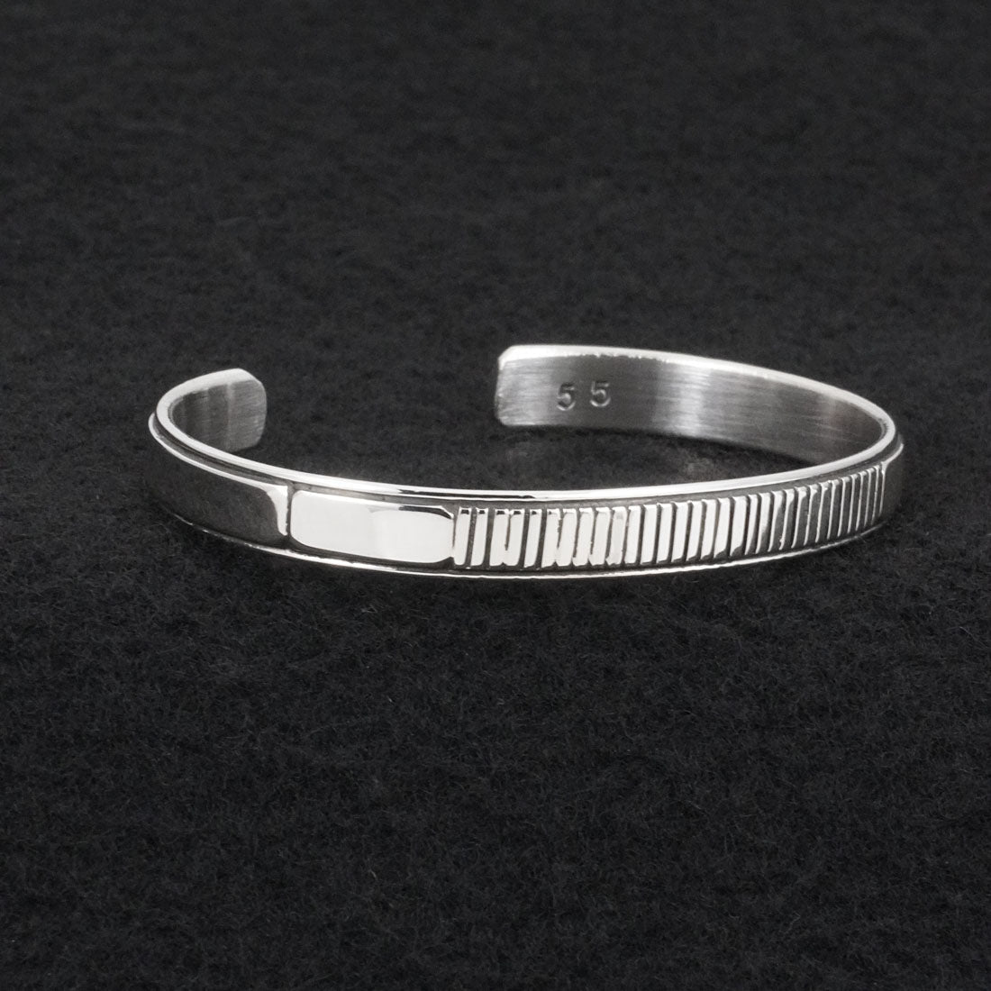 Jonathan Nez Sterling Silver Bracelet
