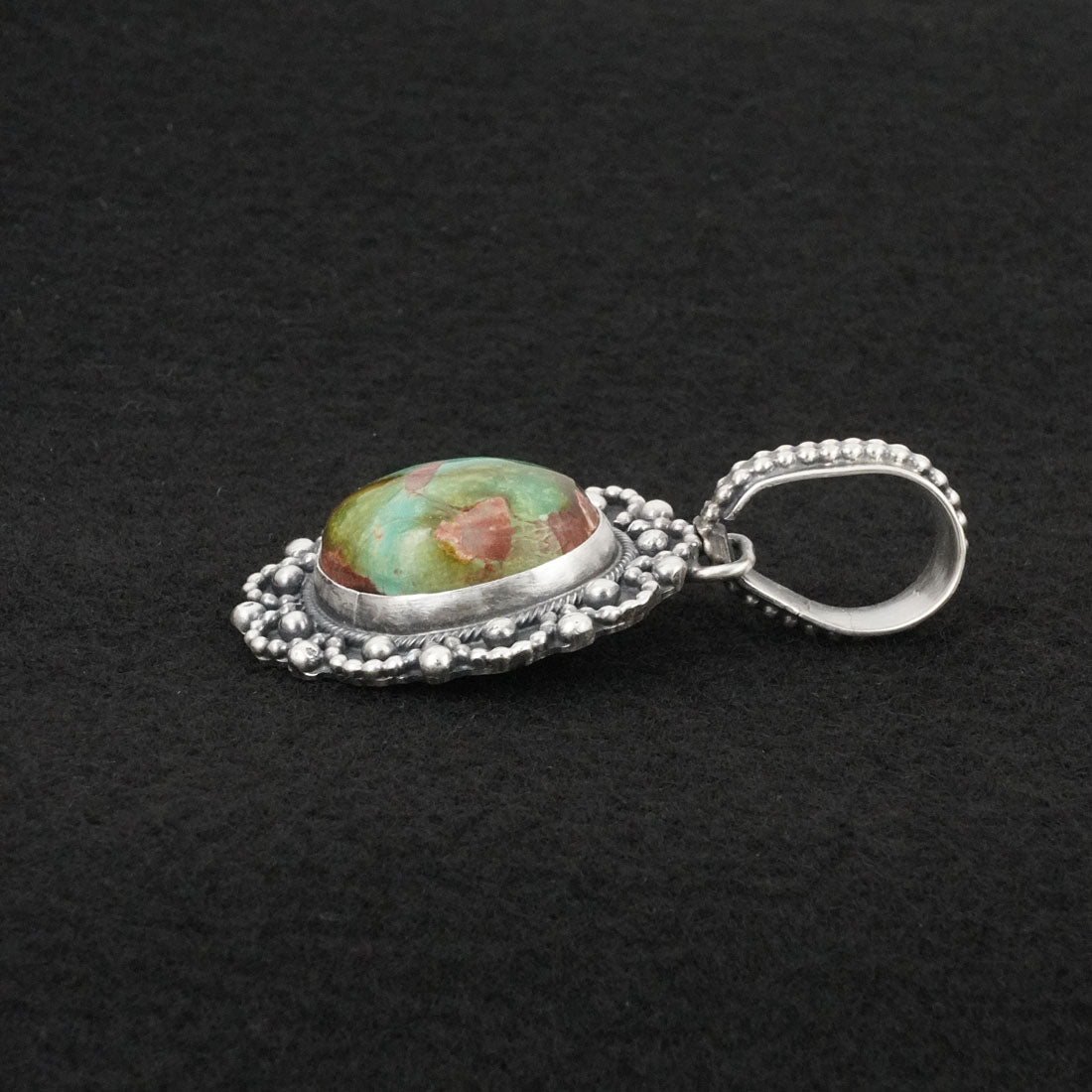 Darrin Livingston Turquoise & Sterling Silver Pendant