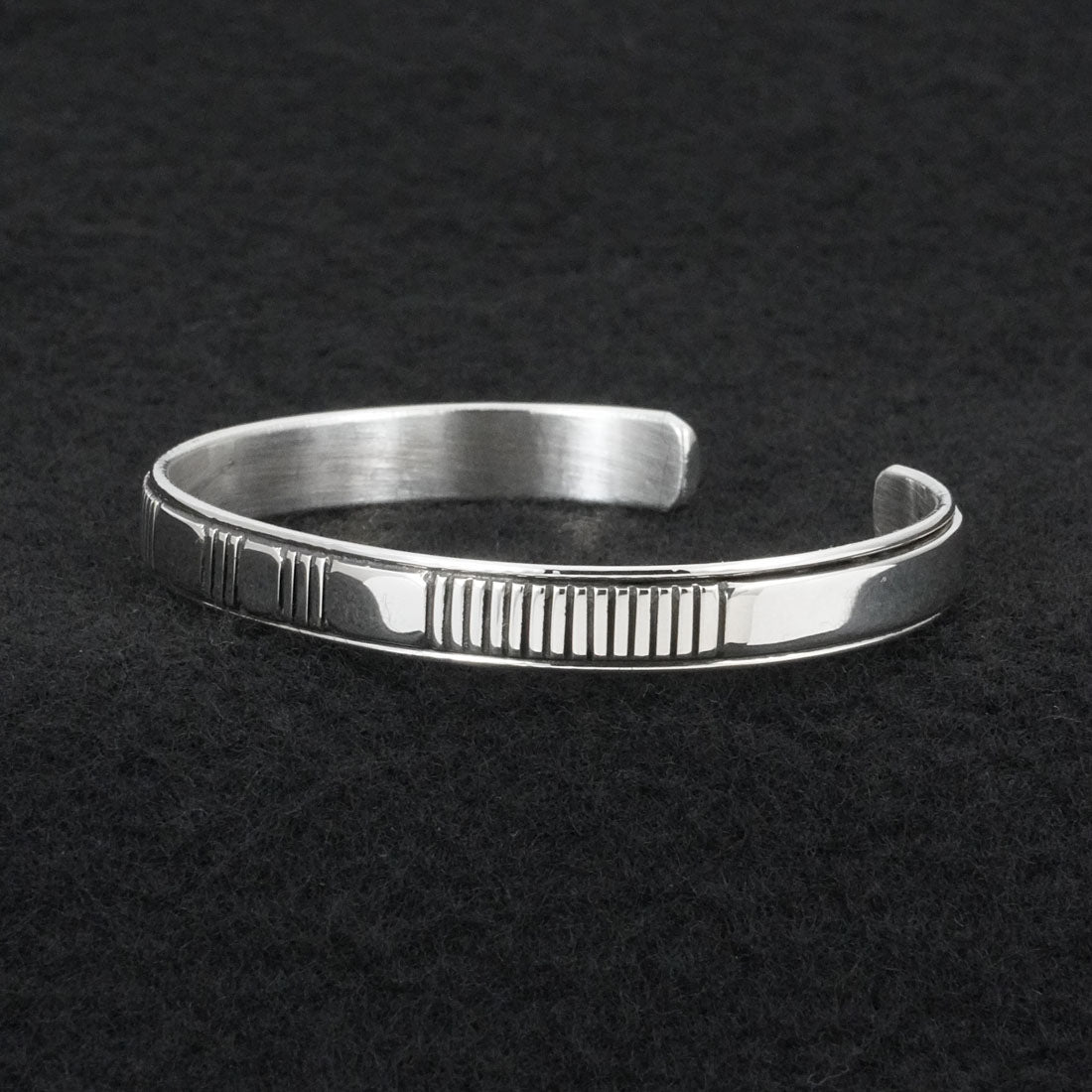 Jonathan Nez Sterling Silver Bracelet