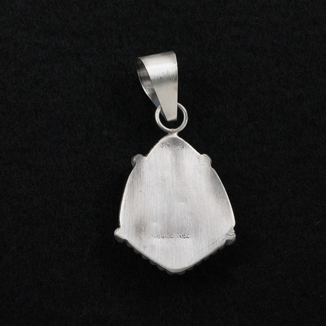 Leslie Nez Turquoise & Sterling Silver Pendant