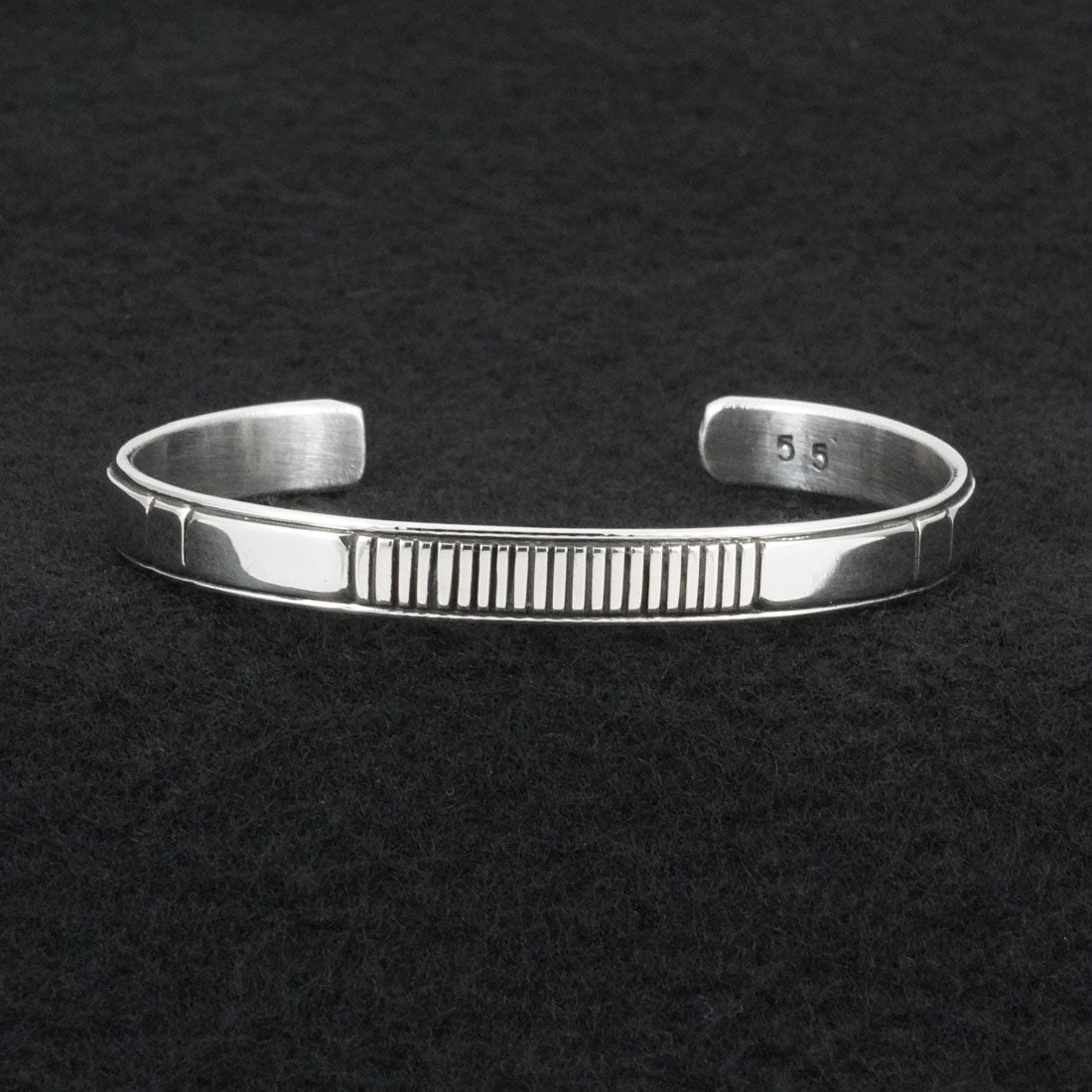 Jonathan Nez Sterling Silver Bracelet