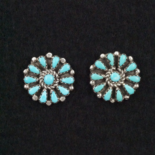 George Gasper Turquoise & Sterling Silver Earrings