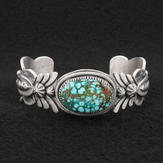 Mark Yazzie Turquoise & Sterling Silver Bracelet