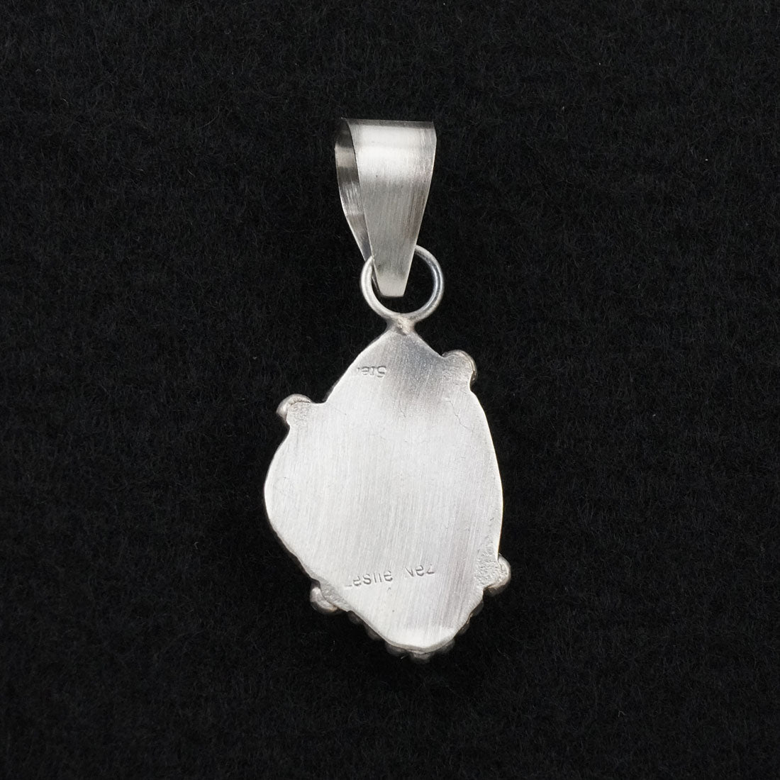 Leslie Nez Turquoise & Sterling Silver Pendant