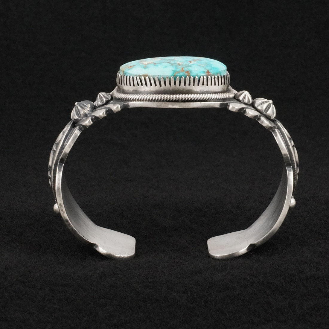Mark Yazzie Turquoise & Sterling Silver Bracelet