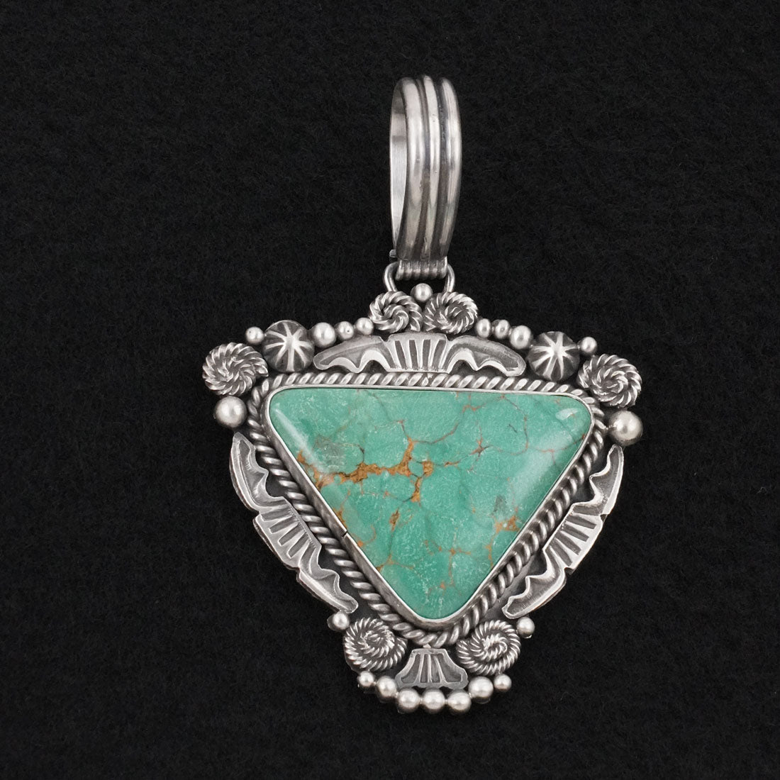 Rosita Calladitto Turquoise & Sterling Silver Pendant