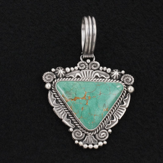 Rosita Calladitto Turquoise & Sterling Silver Pendant