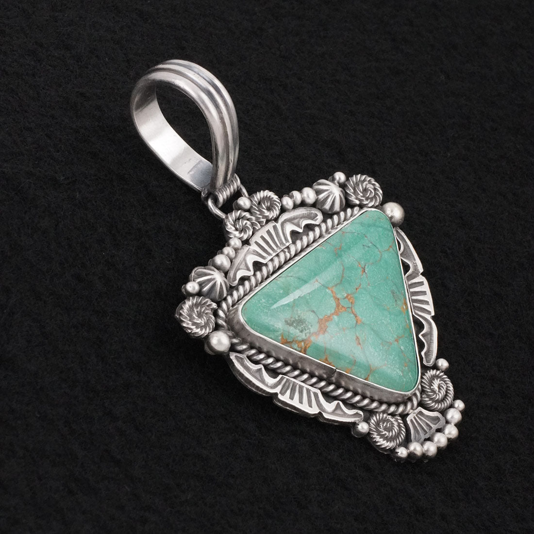 Rosita Calladitto Turquoise & Sterling Silver Pendant