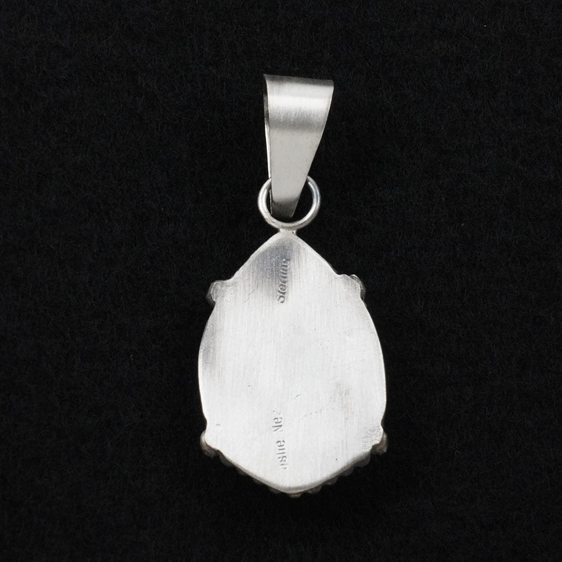 Leslie Nez Turquoise & Sterling Silver Pendant