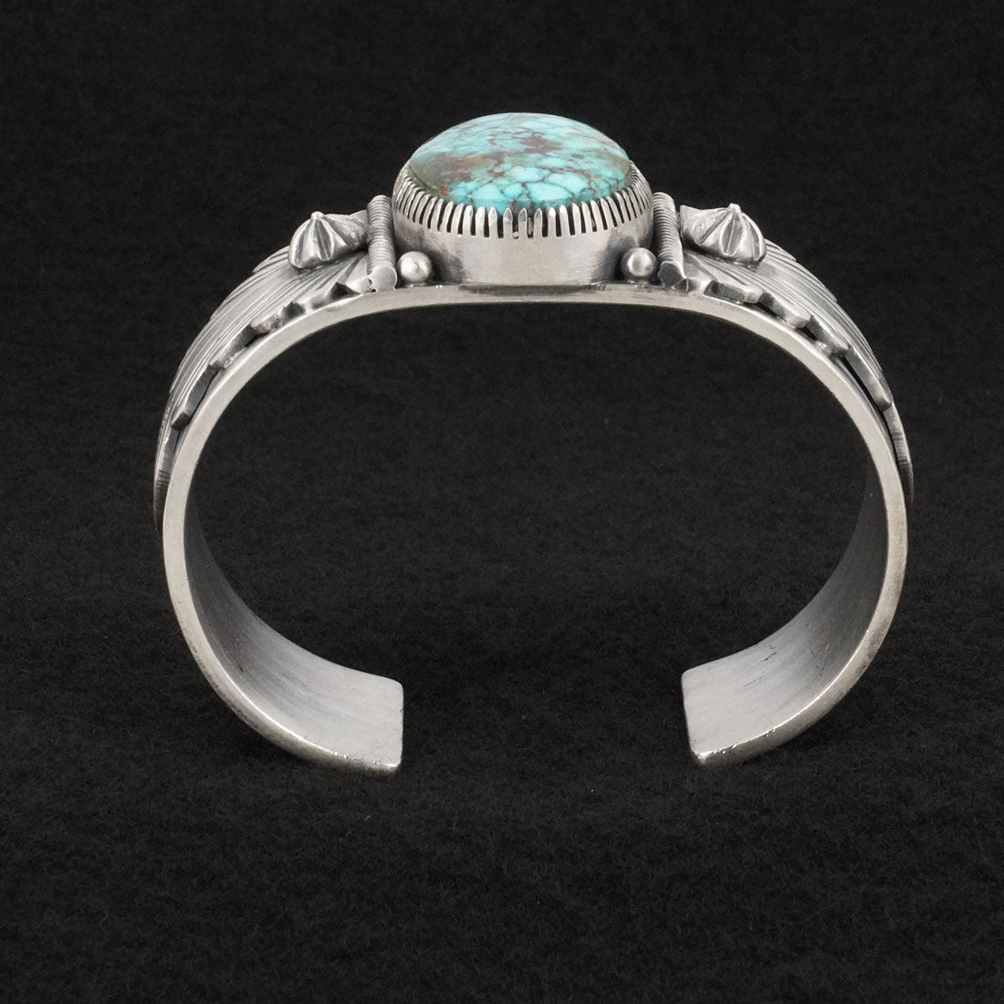 Mark Yazzie Turquoise & Sterling Silver Bracelet
