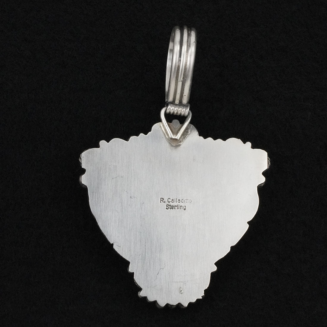 Rosita Calladitto Turquoise & Sterling Silver Pendant