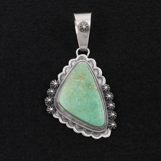Darrin Livingston Turquoise & Sterling Silver Pendant