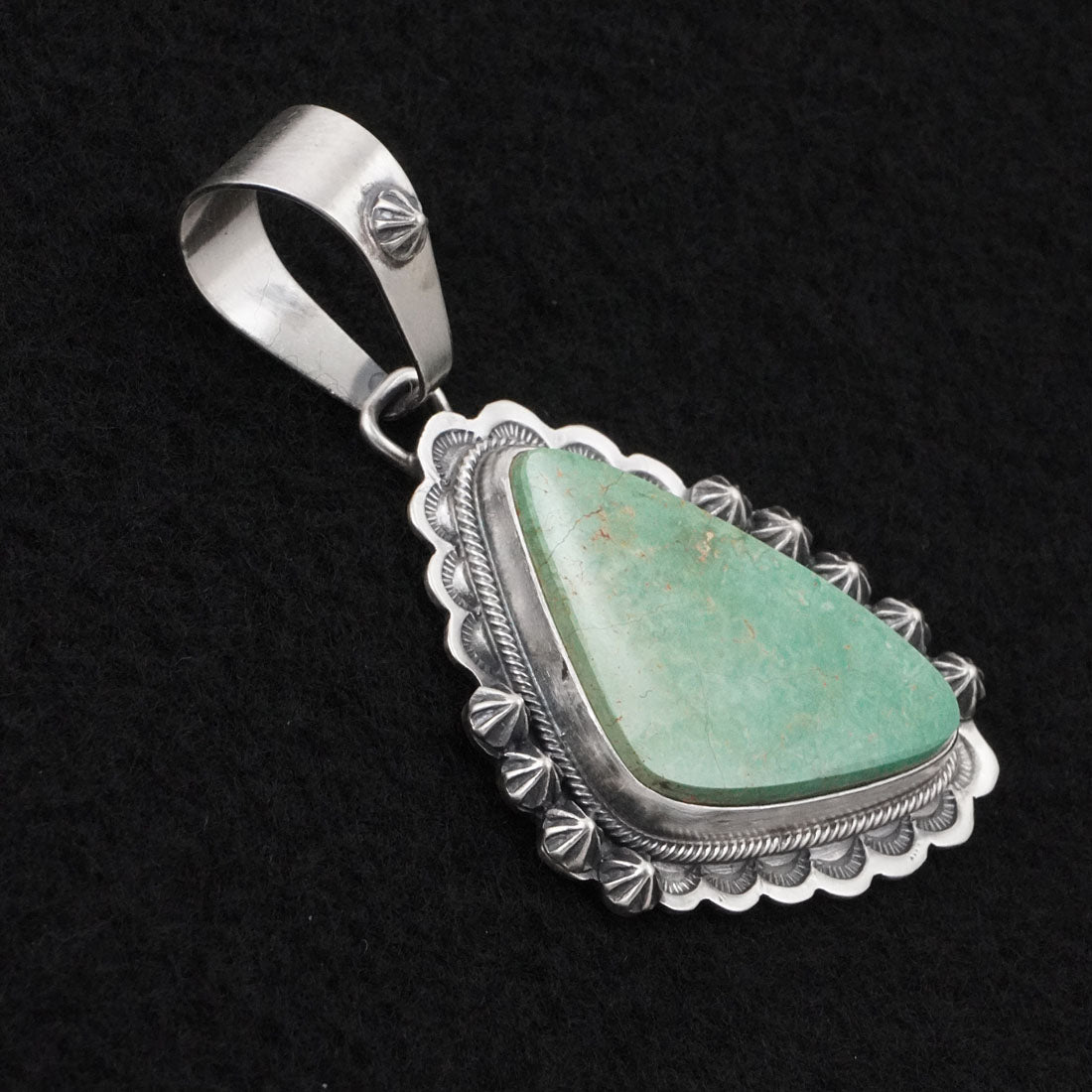 Darrin Livingston Turquoise & Sterling Silver Pendant