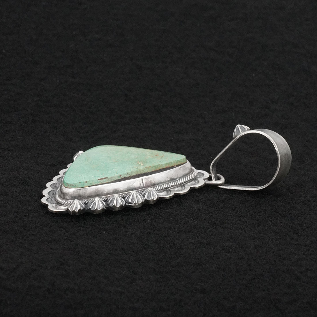 Darrin Livingston Turquoise & Sterling Silver Pendant