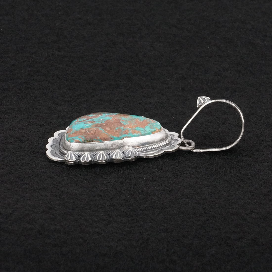 Darrin Livingston Turquoise & Sterling Silver Pendant