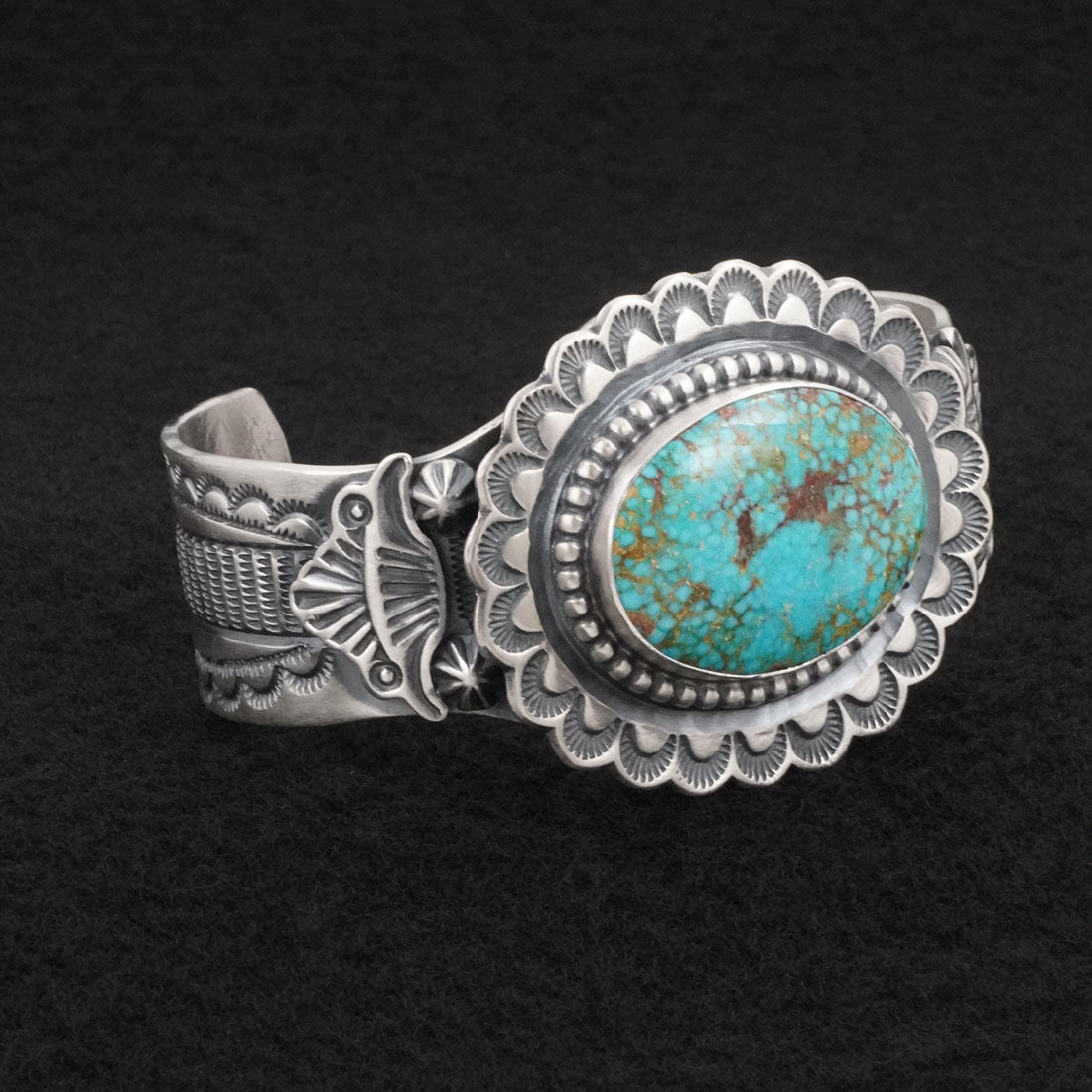 Randy Boyd Turquoise & Sterling Silver Bracelet