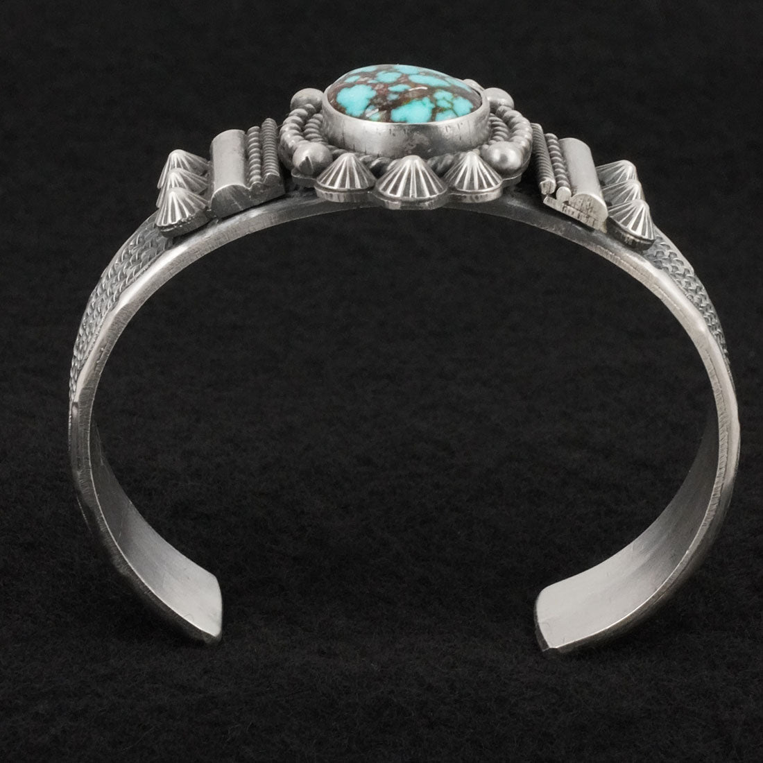 Michael Calladitto Turquoise & Sterling Silver Bracelet