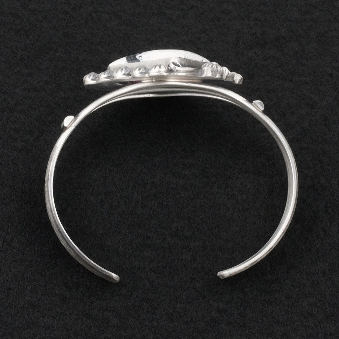 Kathleen Livingston White Buffalo & Sterling Silver Bracelet