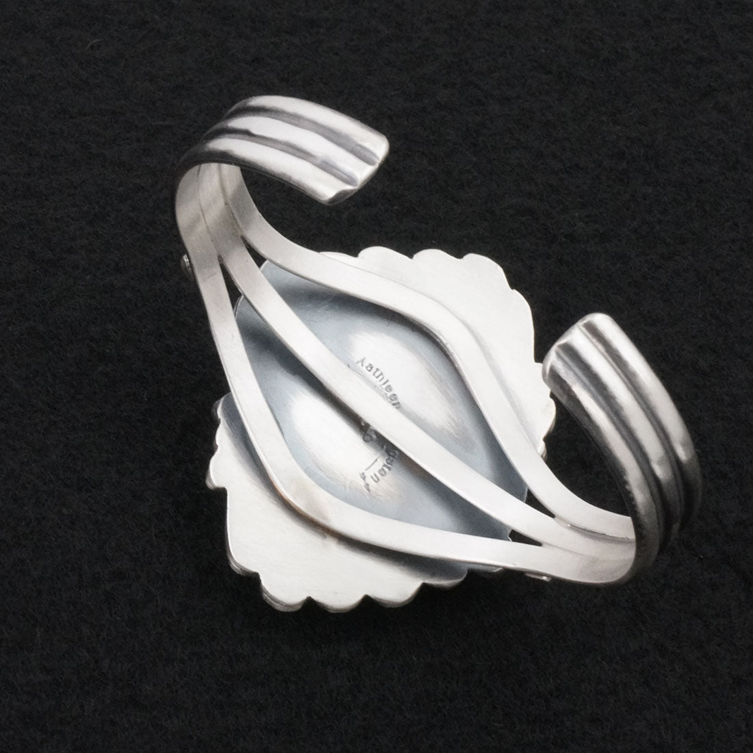 Kathleen Livingston White Buffalo & Sterling Silver Bracelet