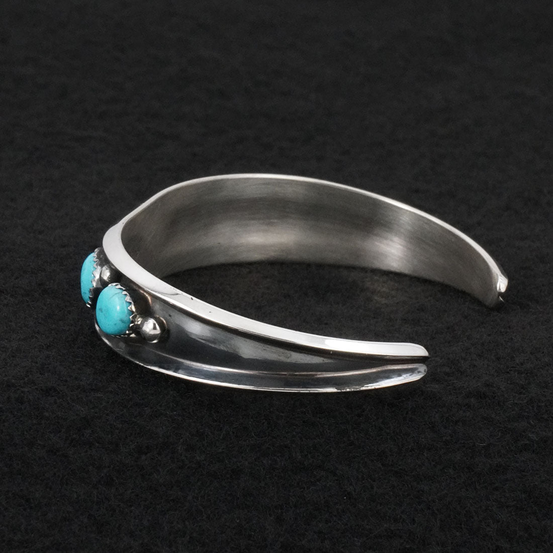 Paul Largo Turquoise & Sterling Silver Bracelet