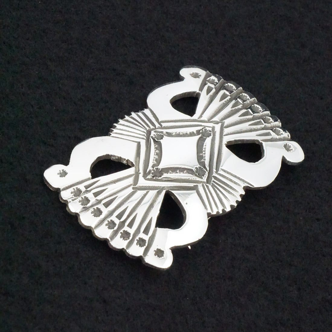 Leonard Maloney Sterling Silver Pin