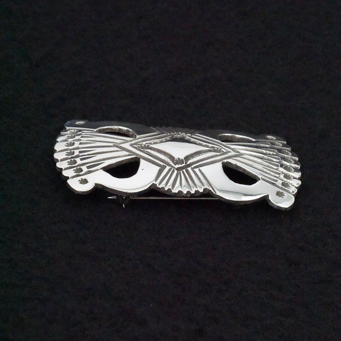 Leonard Maloney Sterling Silver Pin