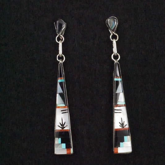 Jason Bobelu Multi-Stone & Sterling Silver Earrings