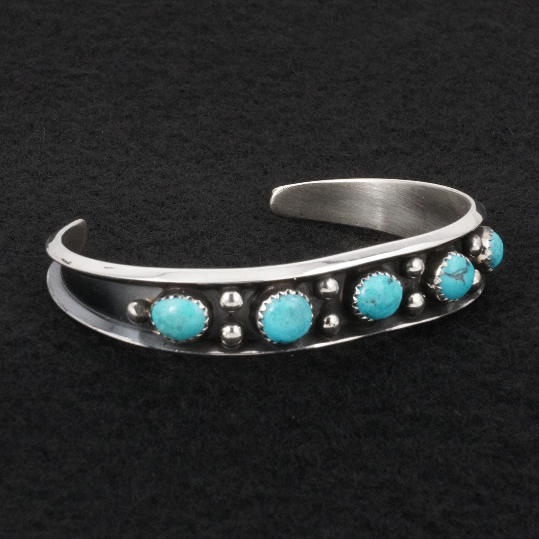 Paul Largo Turquoise & Sterling Silver Bracelet