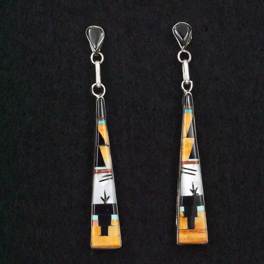 Jason Bobelu Multi-Stone & Sterling Silver Earrings