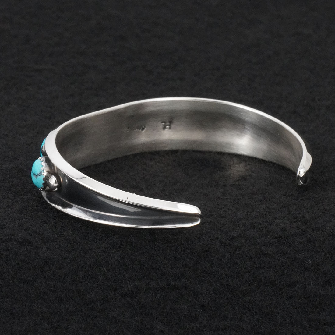 Paul Largo Turquoise & Sterling Silver Bracelet