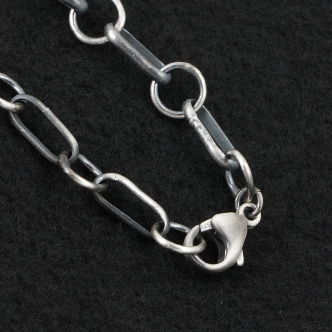 Paul Livingston Spiny Oyster & Sterling Silver Necklace Set