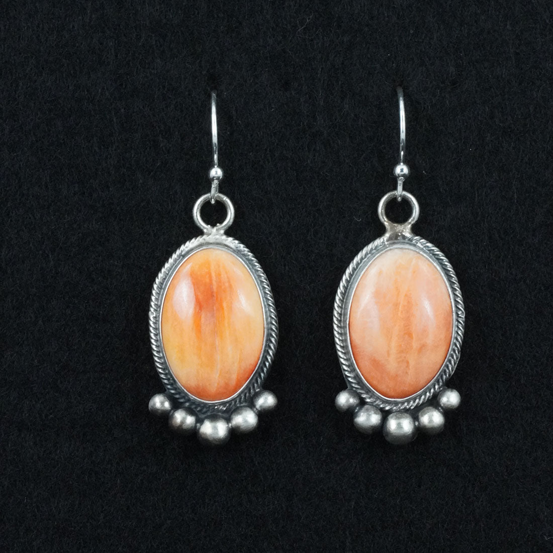 Paul Livingston Spiny Oyster & Sterling Silver Necklace Set