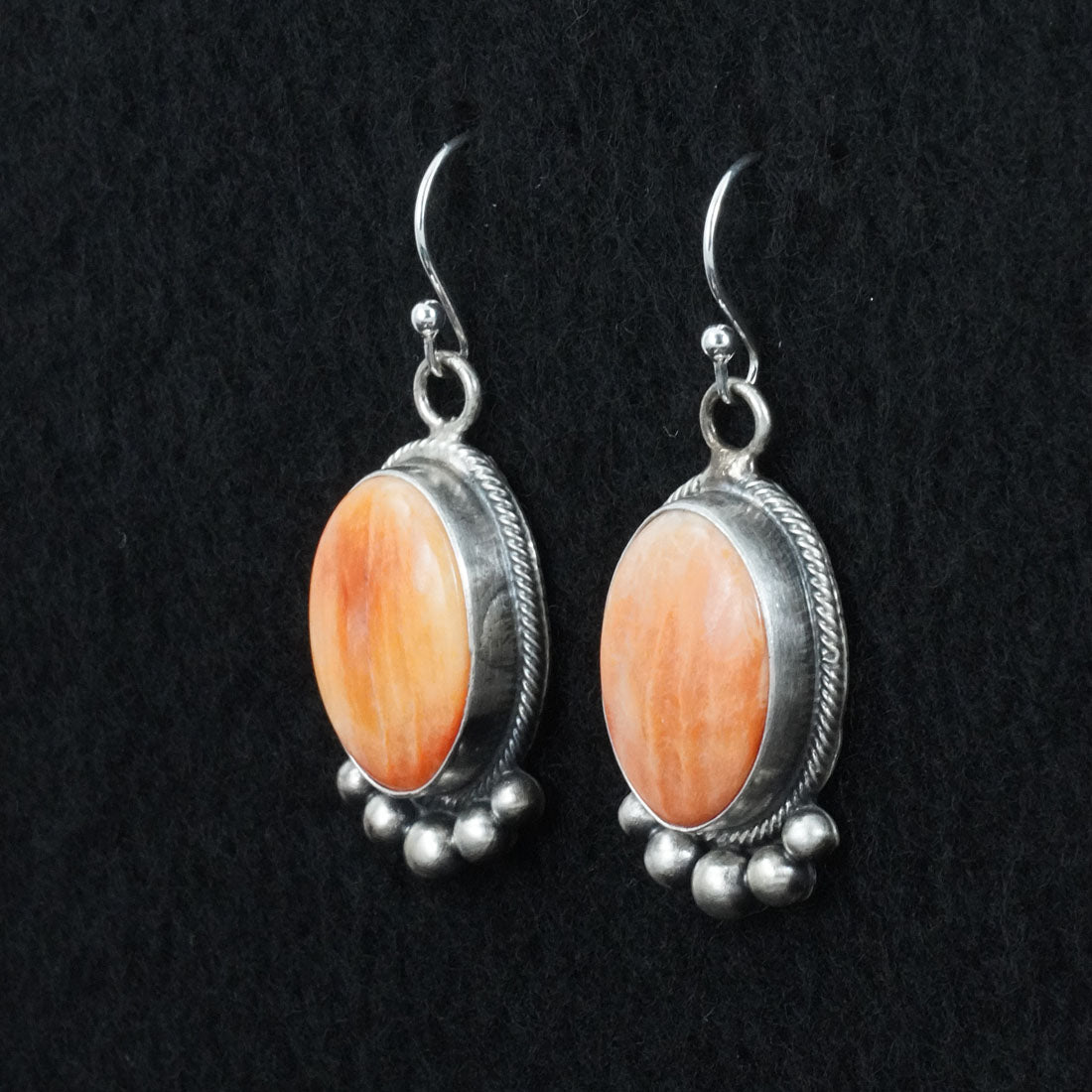 Paul Livingston Spiny Oyster & Sterling Silver Necklace Set