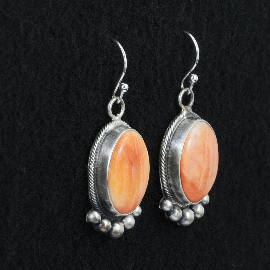 Paul Livingston Spiny Oyster & Sterling Silver Necklace Set