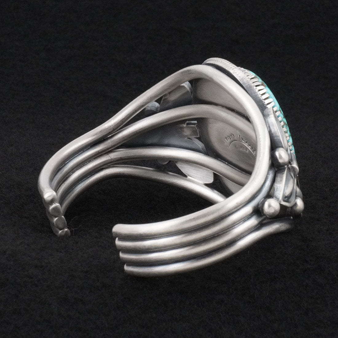 Mark Yazzie Turquoise & Sterling Silver Bracelet