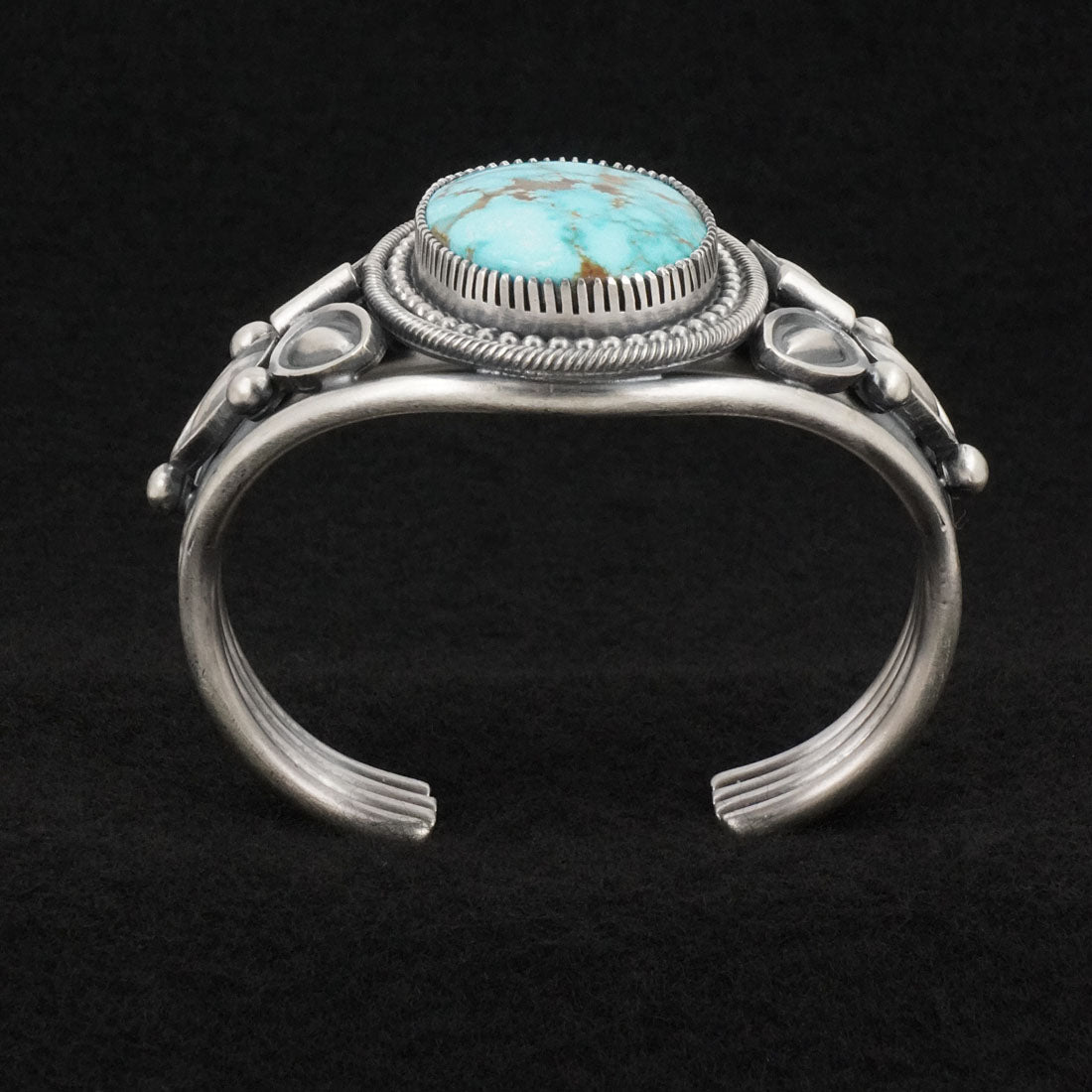 Mark Yazzie Turquoise & Sterling Silver Bracelet