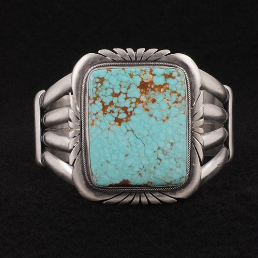 Mark Yazzie Turquoise & Sterling Silver Bracelet