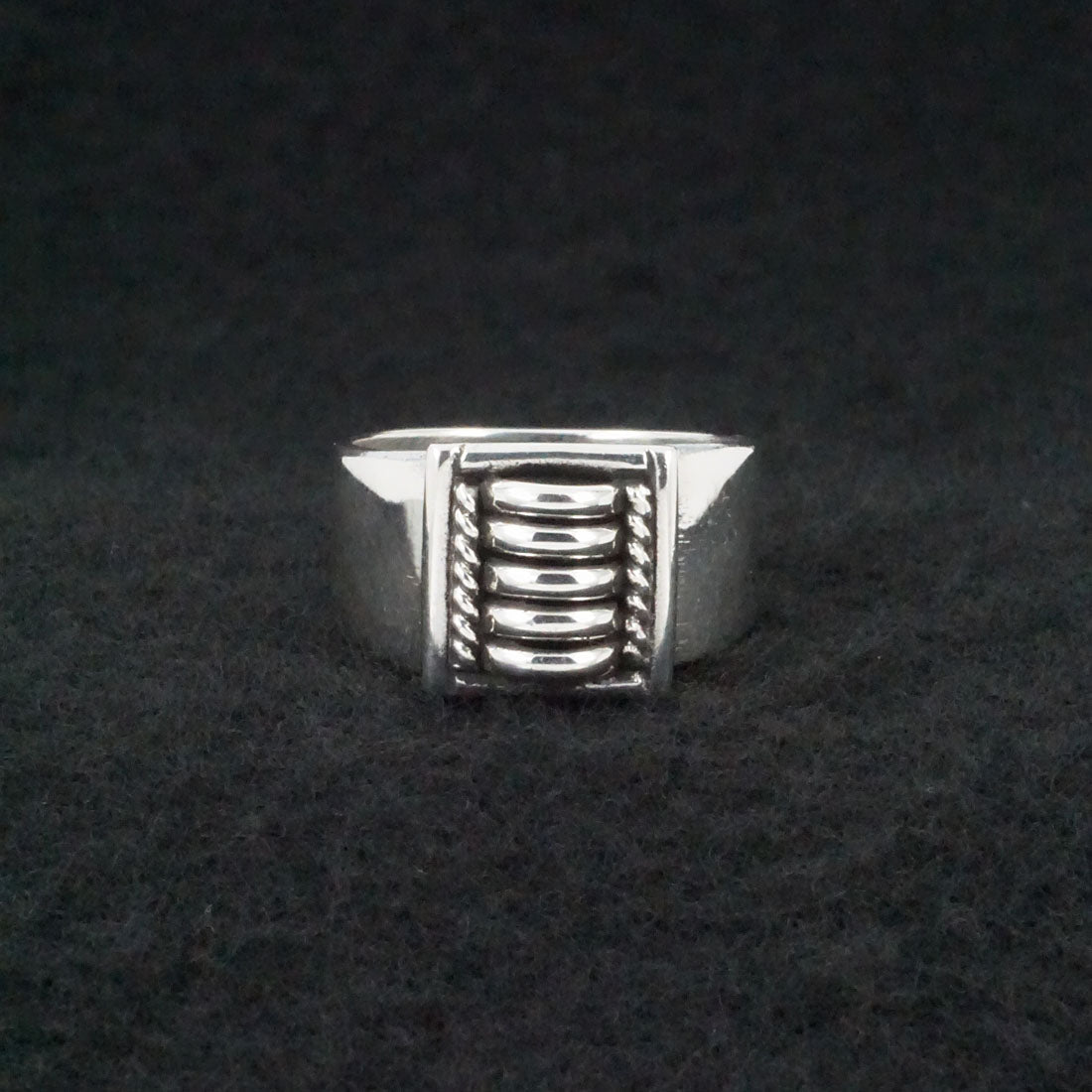 Thomas Charley & Sterling Silver Ring Size 6.5