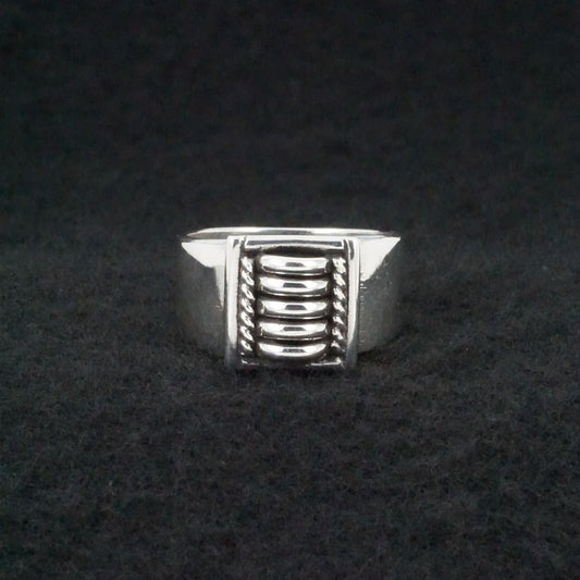 Thomas Charley & Sterling Silver Ring Size 6