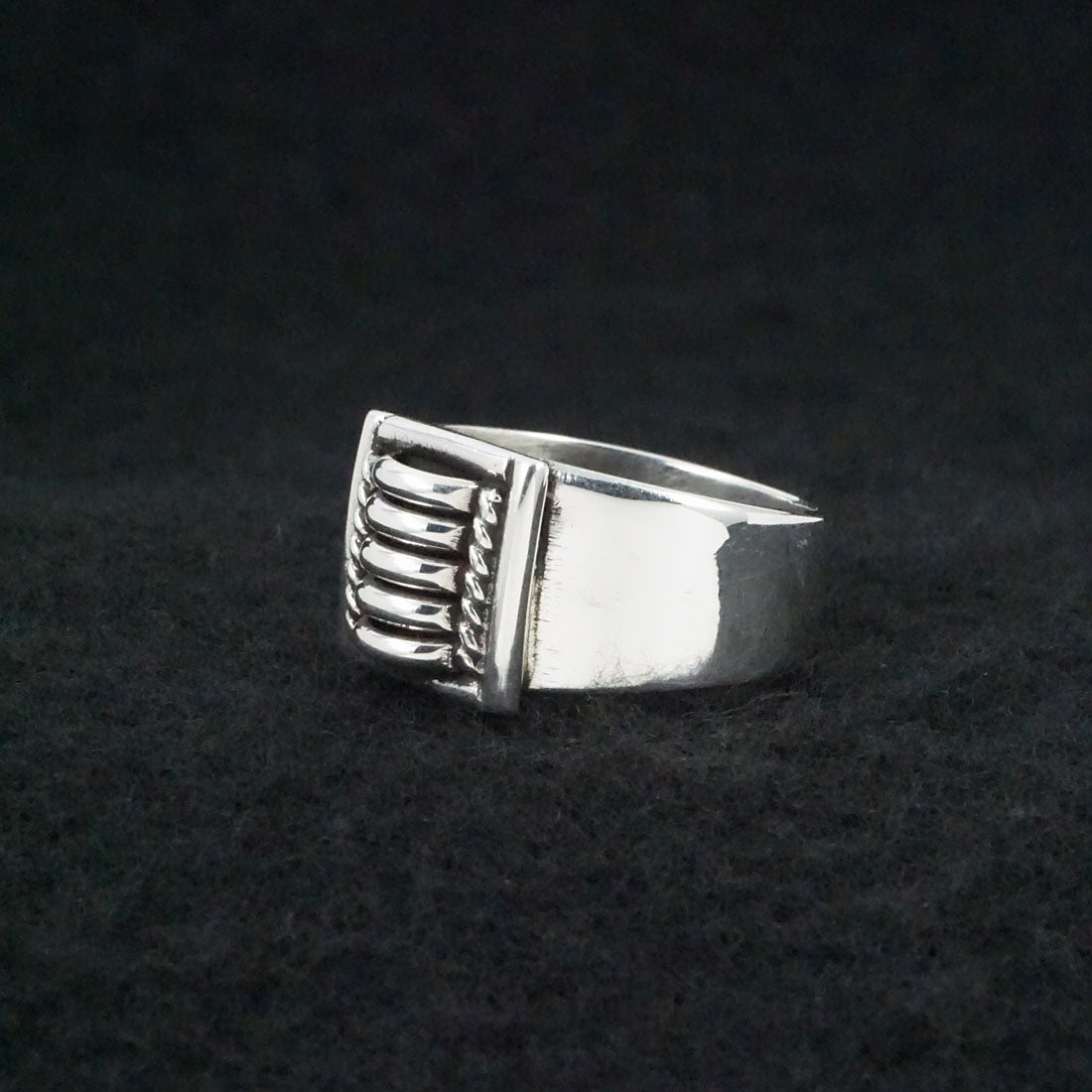 Thomas Charley & Sterling Silver Ring Size 6