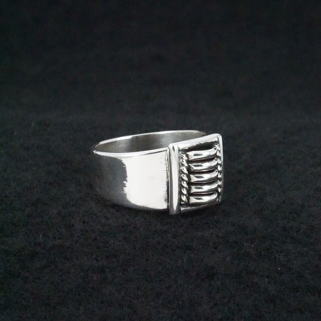 Thomas Charley & Sterling Silver Ring Size 6