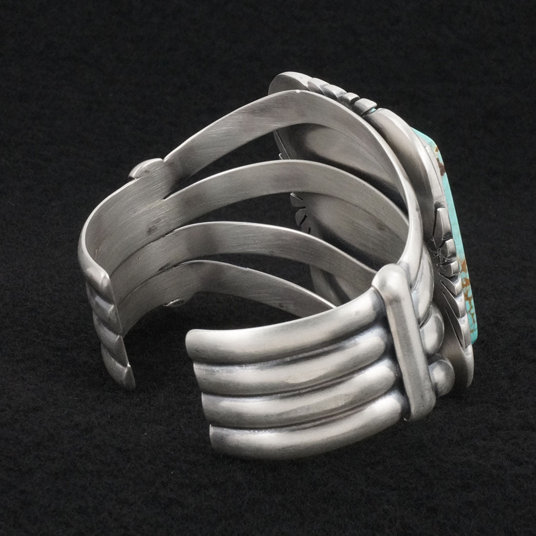 Mark Yazzie Turquoise & Sterling Silver Bracelet