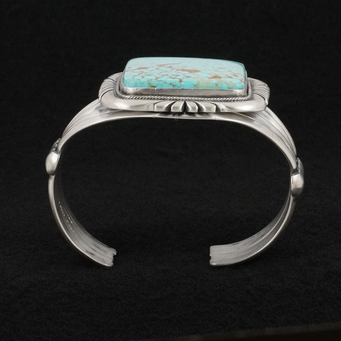 Mark Yazzie Turquoise & Sterling Silver Bracelet