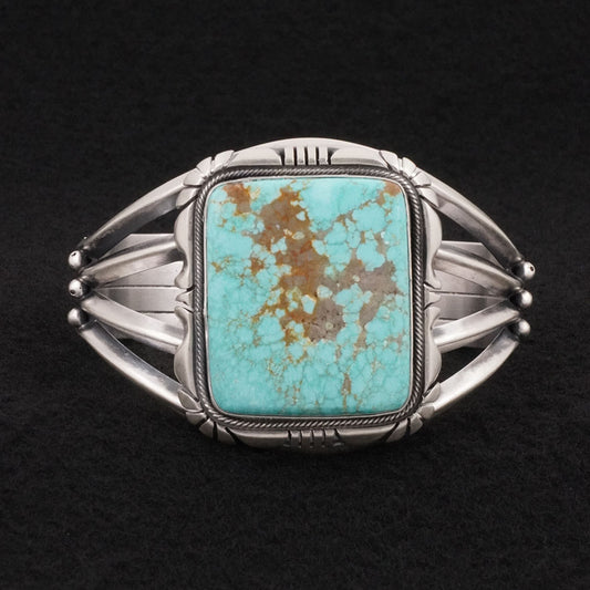 Mark Yazzie Turquoise & Sterling Silver Bracelet