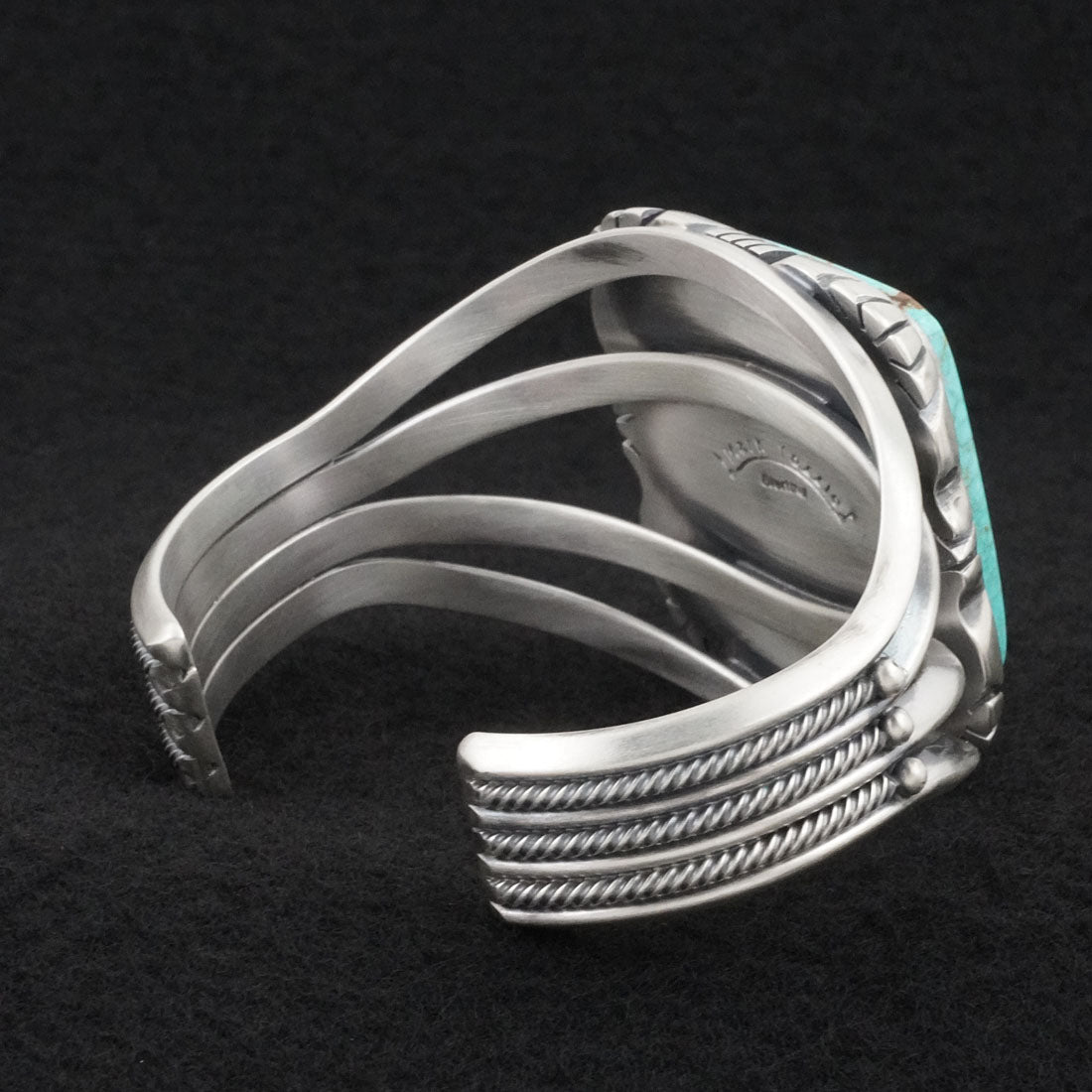 Mark Yazzie Turquoise & Sterling Silver Bracelet